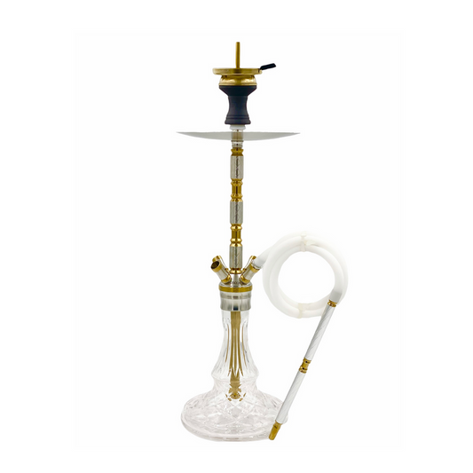 MOB/ Onyx CARTIER Hookah 30” 4H (Full Stainless Steel)